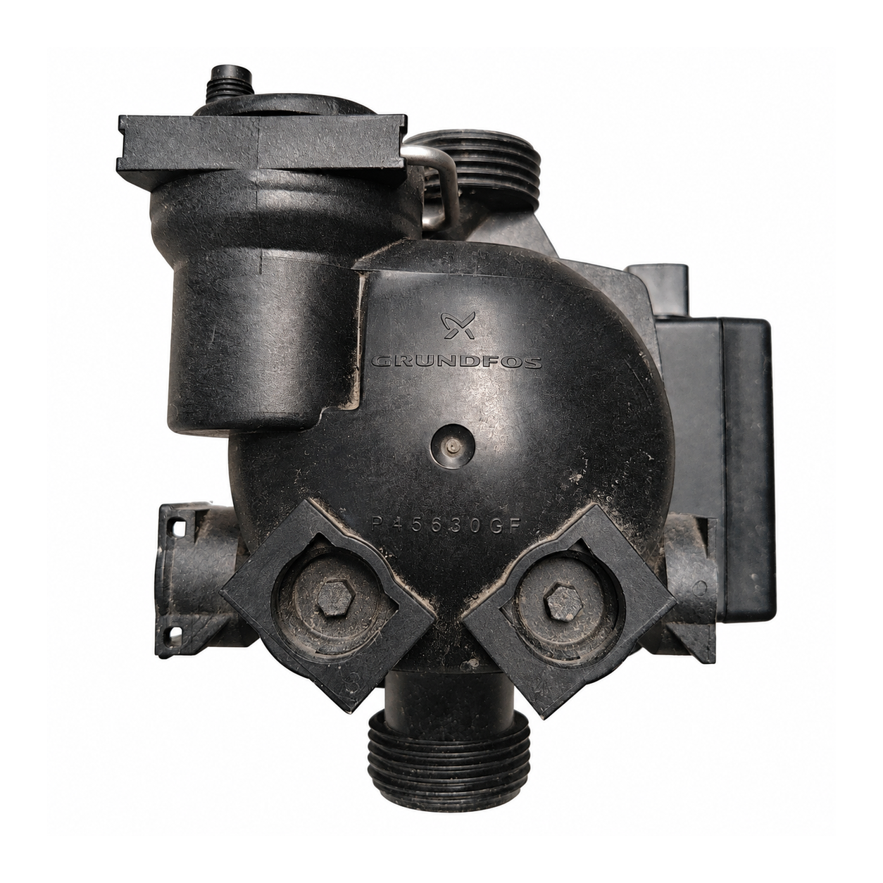 Bomba Grundfos UPS15-60 R3 CACA0 Roca – Ref. 59936542: Vista del cuerpo hidráulico