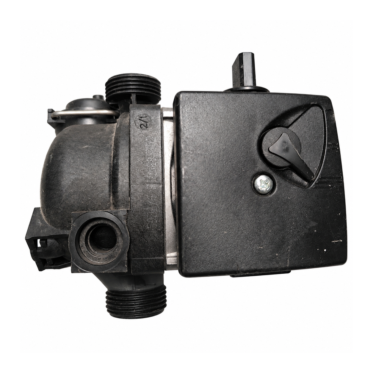 Bomba Grundfos UPS15-60 R3 CACA0 Roca – Ref. 59936542: Vista posterior y conexiones
