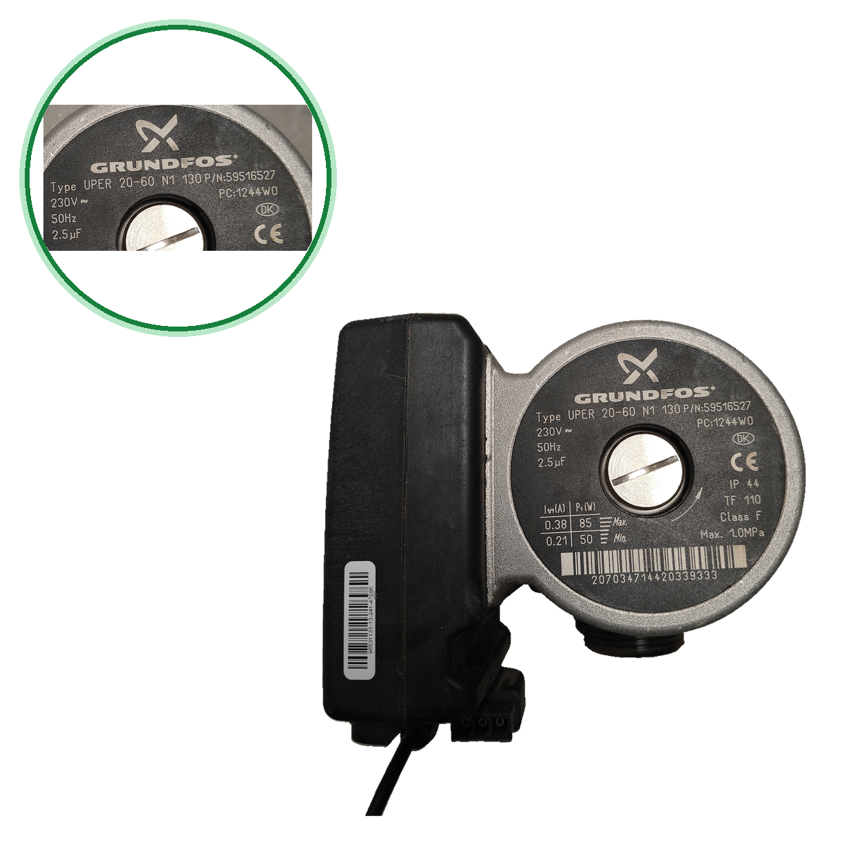 Bomba Grundfos UPER 20-60 N1 130