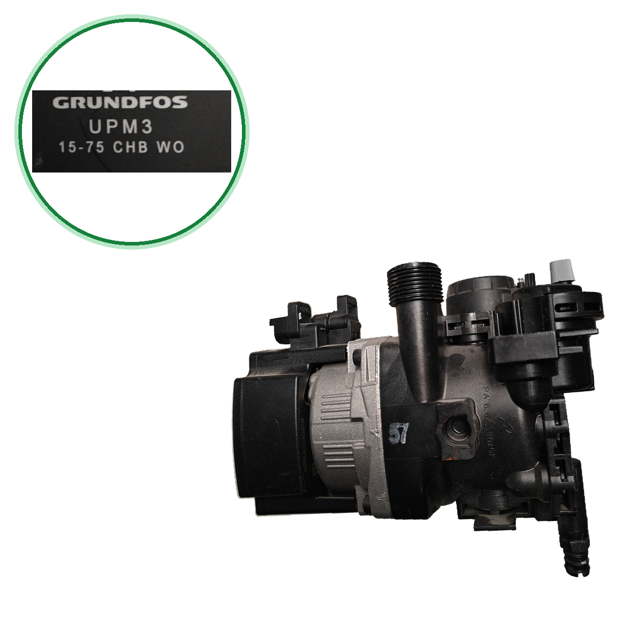Bomba Grundfos UPM3 15-75 CHB WO