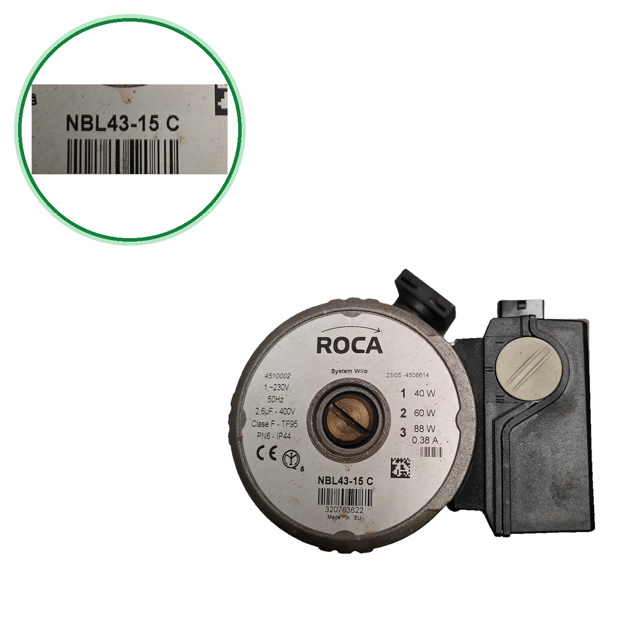 Bomba Wilo NBL43-15 C