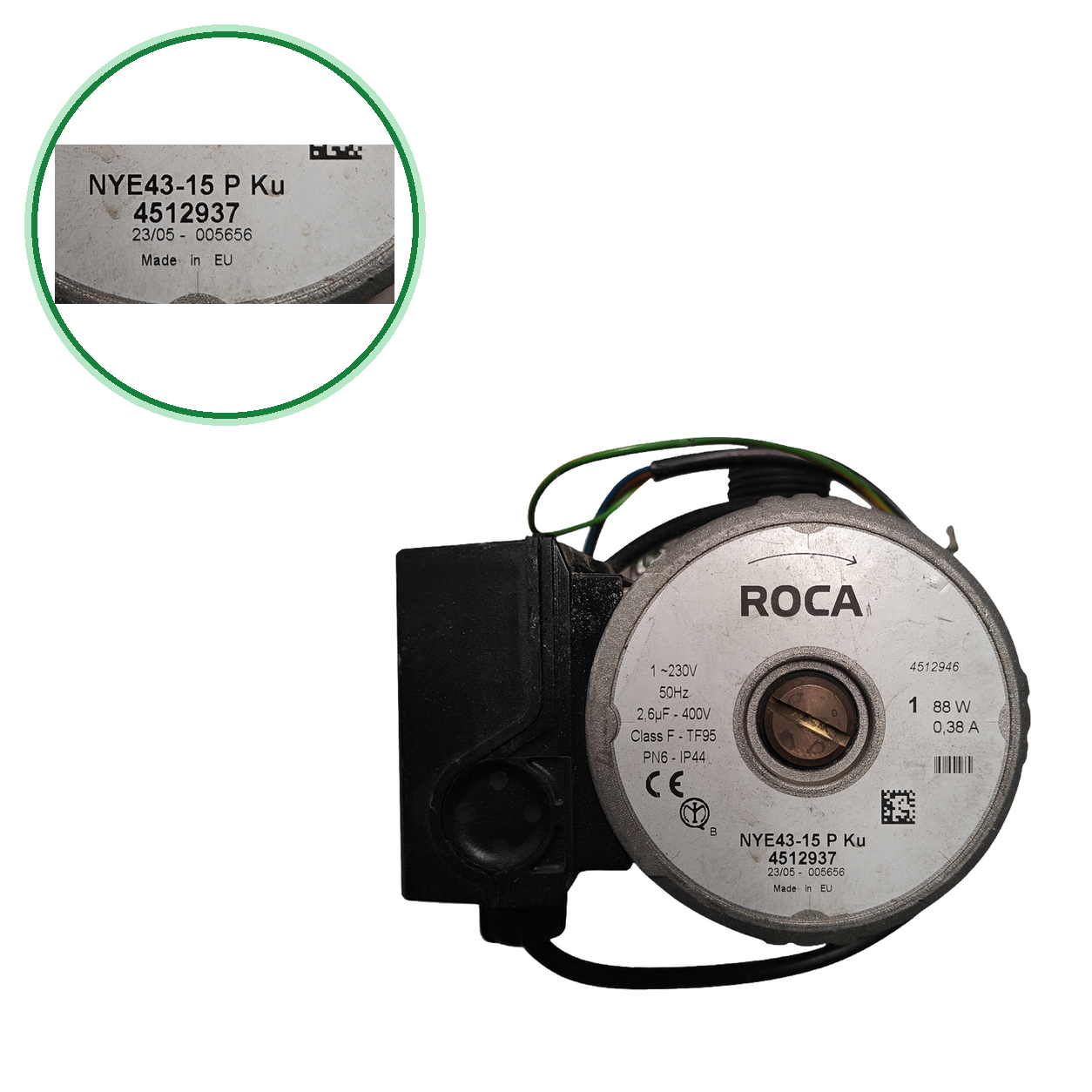 Bomba Roca NYE43-15 P Ku