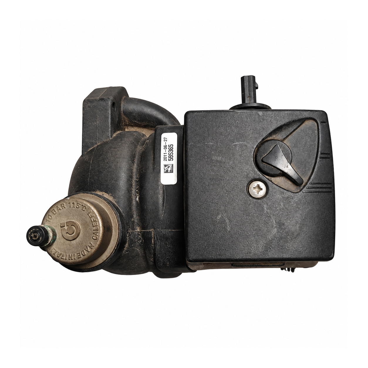 Bomba circuladora Grundfos UPS15-60 AO/BX · 59926520 para Baxi Roca Novanox Platinum 24/24F: Vista posterior y conexiones