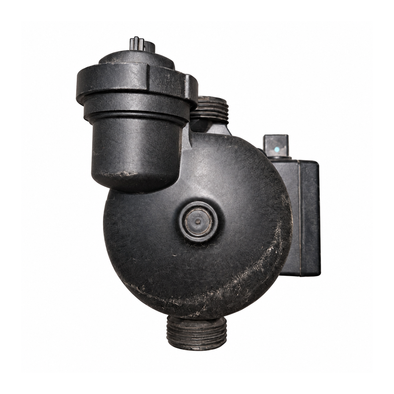 Bomba circuladora Grundfos UPS15-60 R3 CIAO · 59726000 para Roca LAURA 30 AF: Vista posterior y conexiones