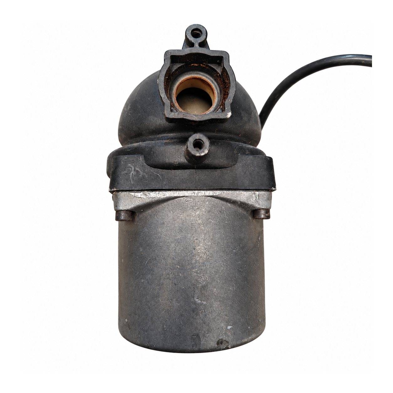 Bomba circuladora Grundfos UPS 15-50 AC AO · 59965502 · para Fagor FEE-20/2N y FE-20E/2B: Vista lateral y conexión hidráulica