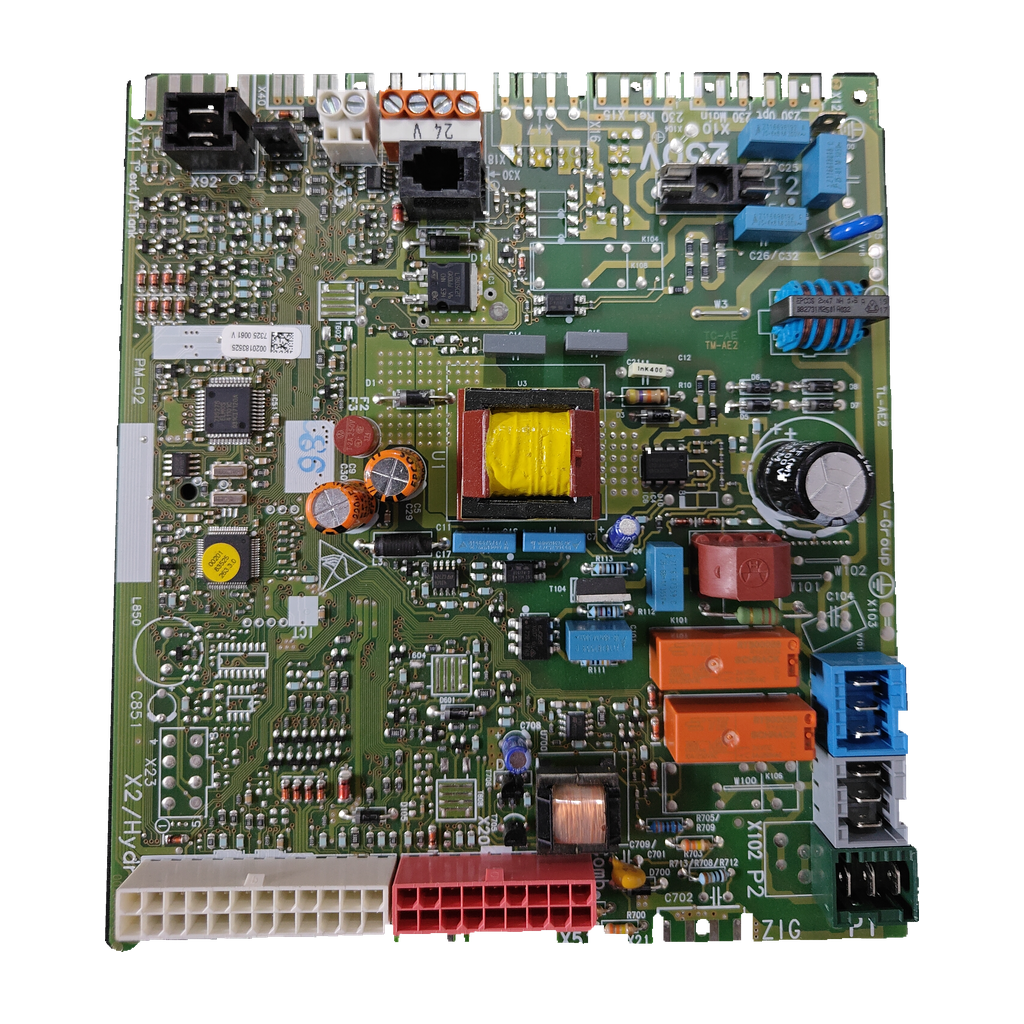 Placa electrónica Saunier Duval PM-02 · 0020183525 para Themanox F25 B2 y B/1 y Thema NOx F25-B: vista 2