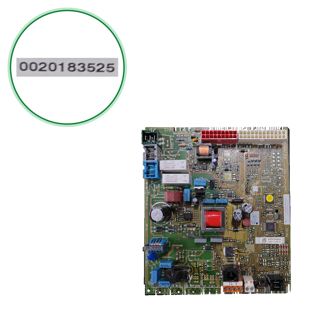 Placa electrónica Saunier Duval THEMANOX F25 B/1