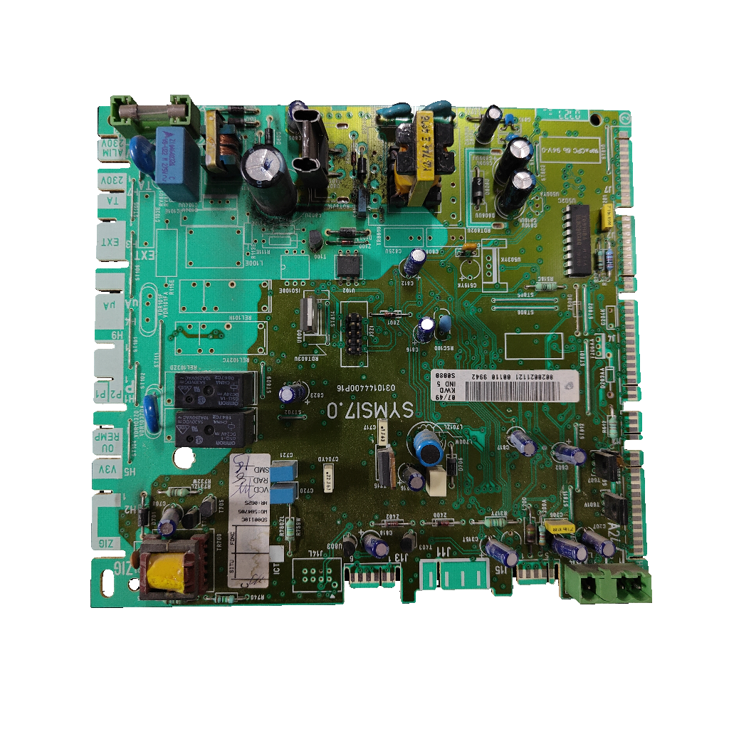 Placa electrónica Saunier Duval SYMSI7.0 · PCB 0310144400P16 para Themaclassic C 25 E: vista 3