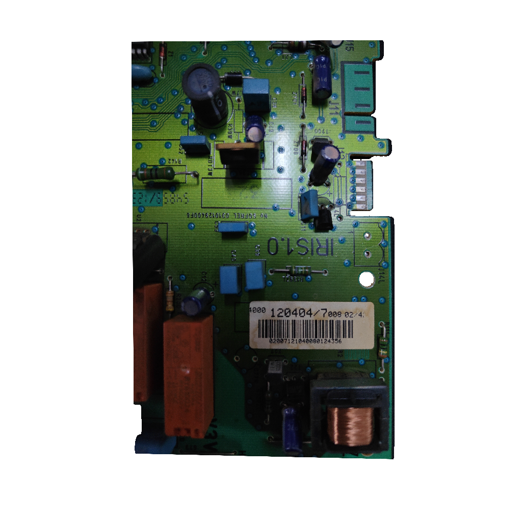 Placa electrónica Saunier Duval IRIS1.0 · PCB 0310129400F6 para Themaclassic F 24 E: vista 3