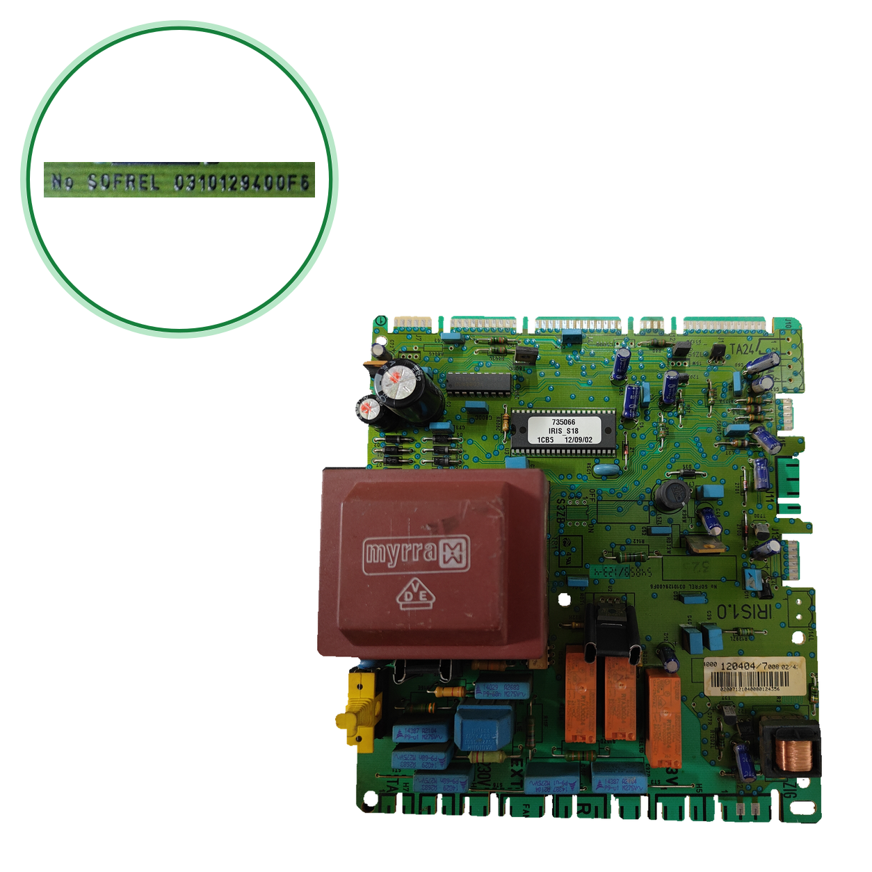 Placa electrónica Saunier Duval IRIS1.0