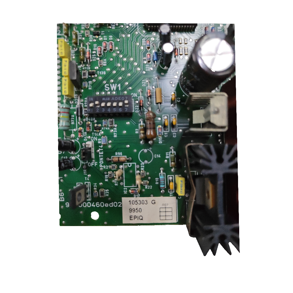 Placa electrónica Saunier Duval 05724800 · 105303 · 90010460ed02 para Isofast F28 E: vista 3