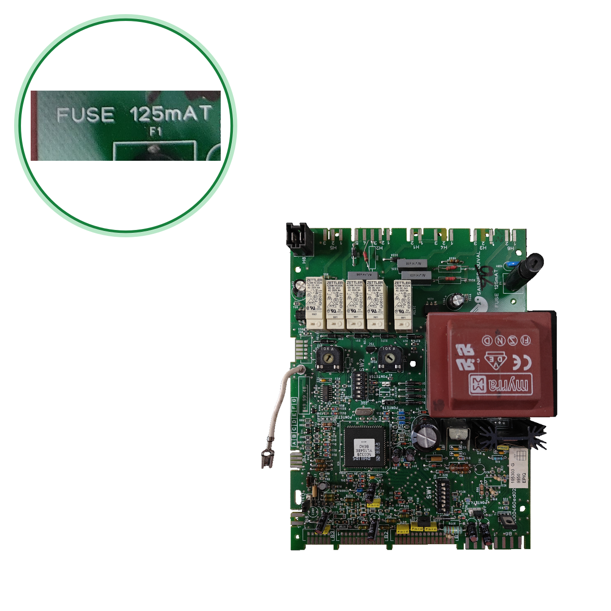 Placa electrónica Saunier Duval ISOFast F28 E