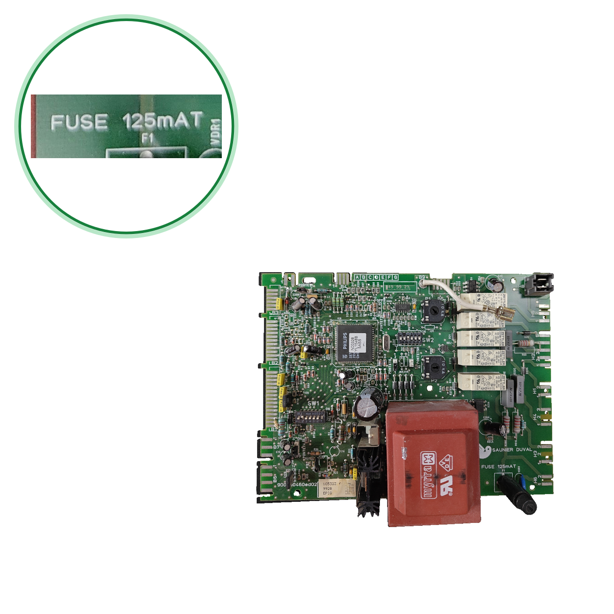 Placa electrónica Saunier Duval ISOFAST F 28 E