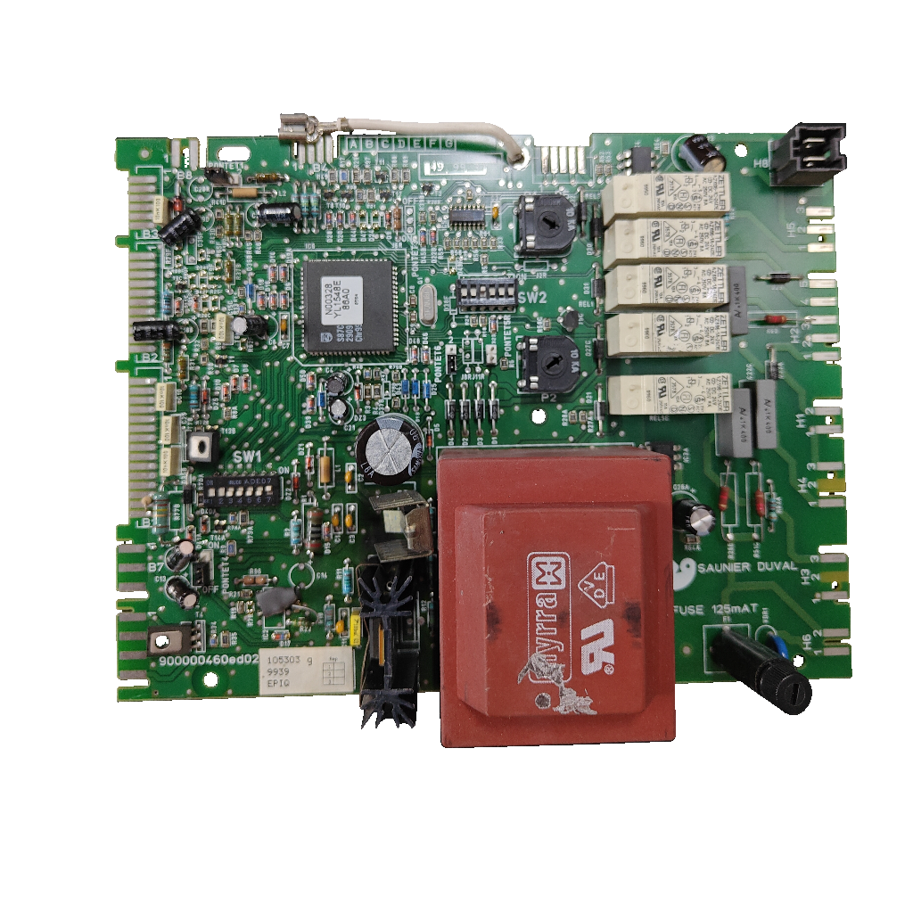 Placa electrónica Saunier Duval Isofast/Isomax · PCB 900000460ed02 · Ref. 05724800: vista 3