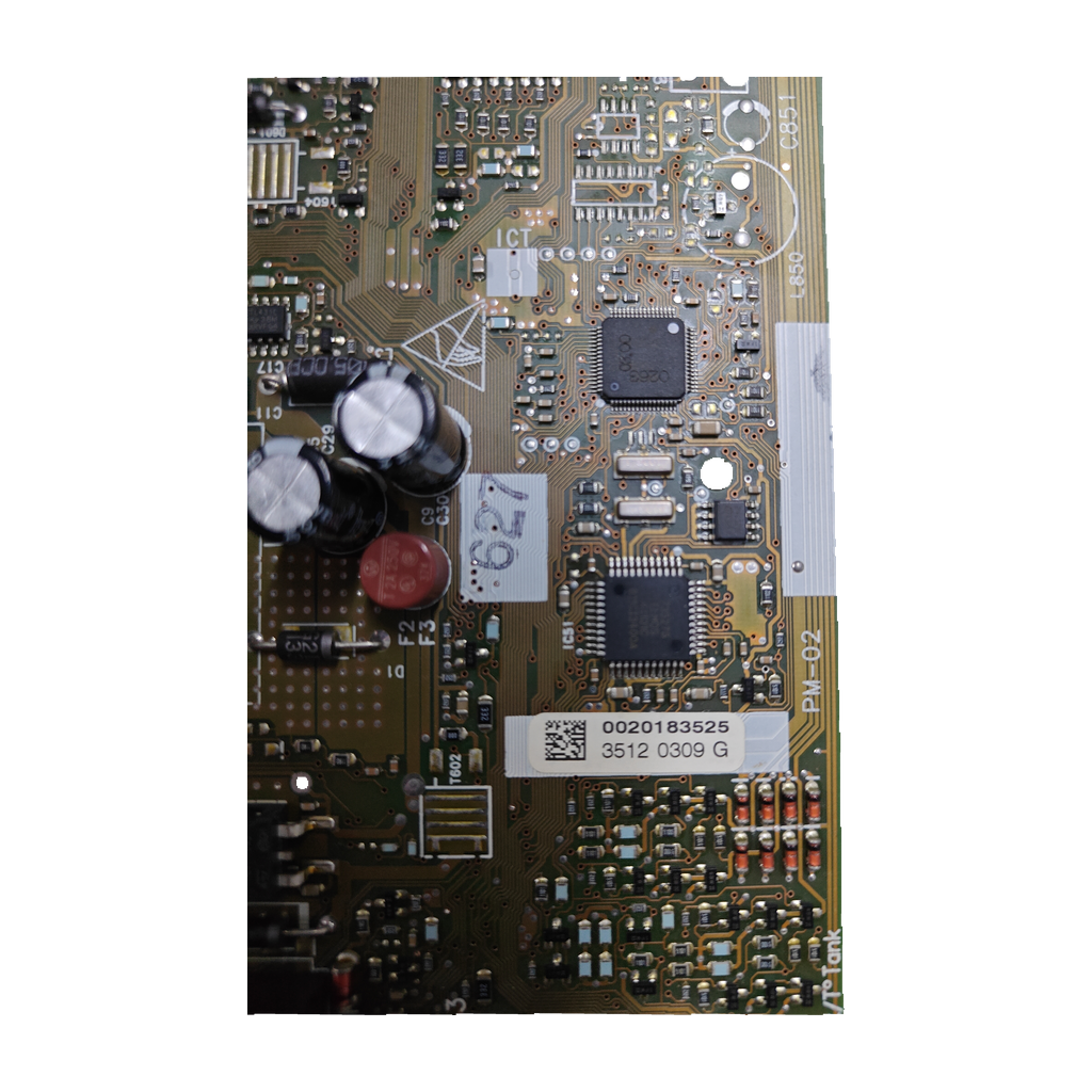 Placa electrónica Saunier Duval PM-02 · 0020183525 / 0020106661 · Thema NOx F25 B: vista 3