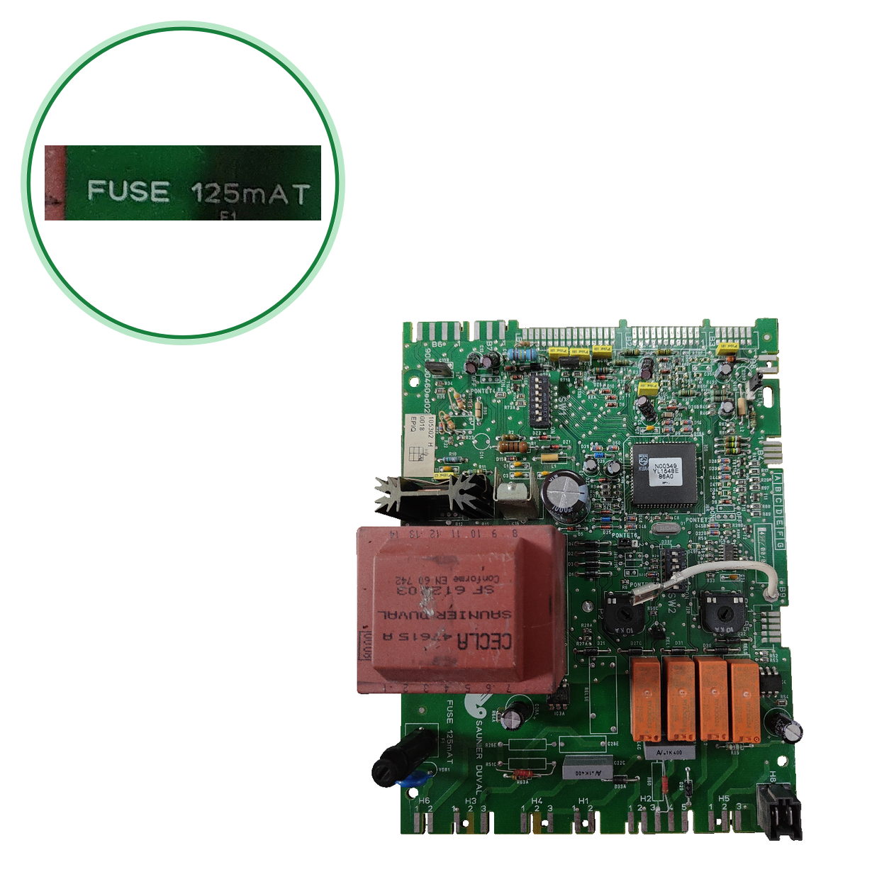 Placa electrónica Saunier Duval ISOMAX C 28 E