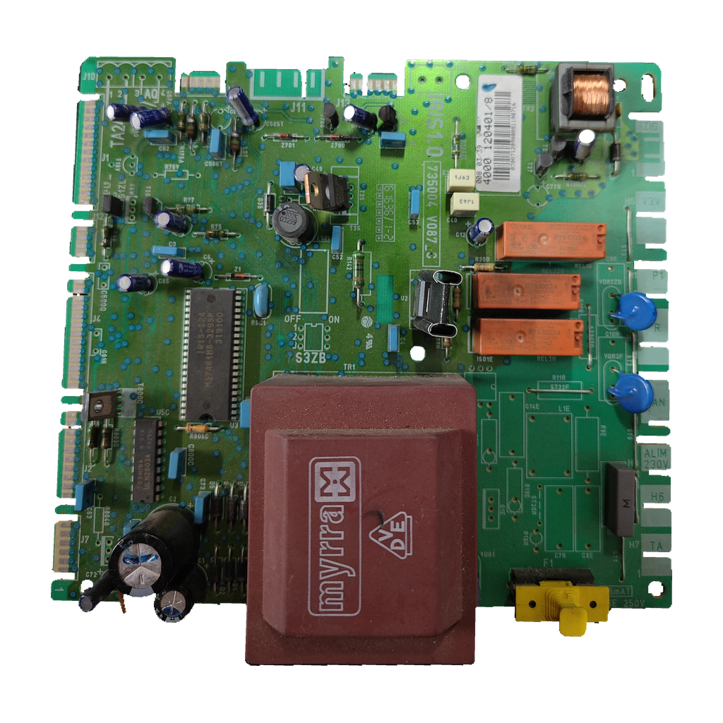 Placa electrónica Saunier Duval IRIS1.0 · PCB 735004 V087_C: vista 2