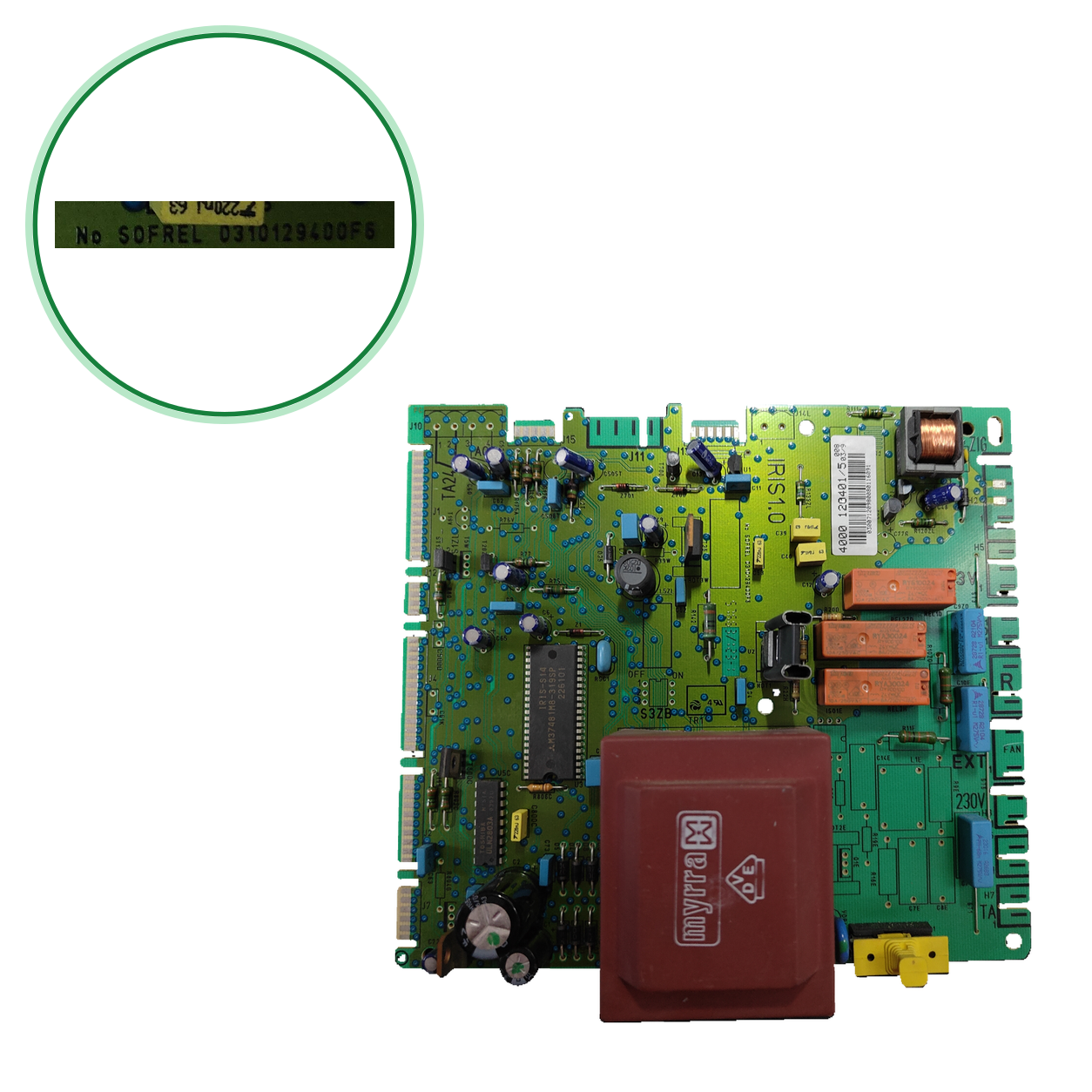 Placa electrónica Saunier Duval IRIS1.0