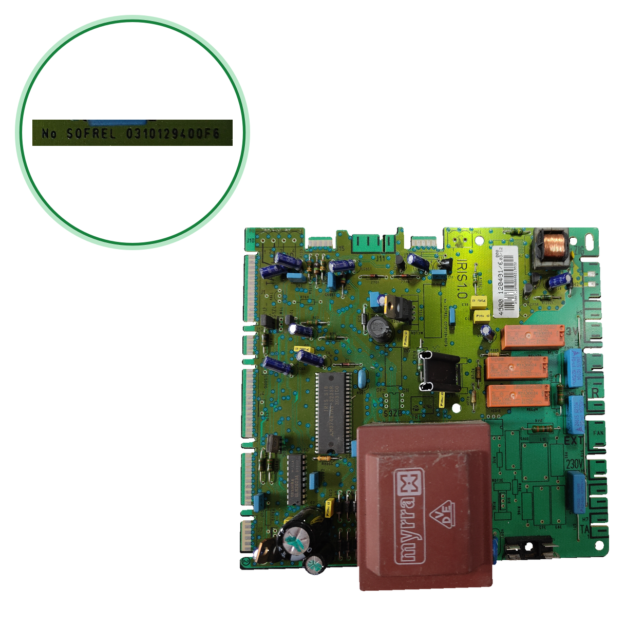 Placa electrónica Saunier Duval IRIS1.0