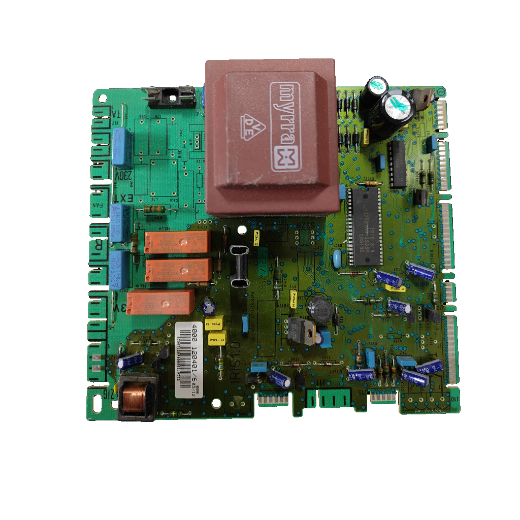 Placa electrónica Saunier Duval IRIS1.0 · PCB 0310129400F6 para Themaclassic F 24 E: vista 4