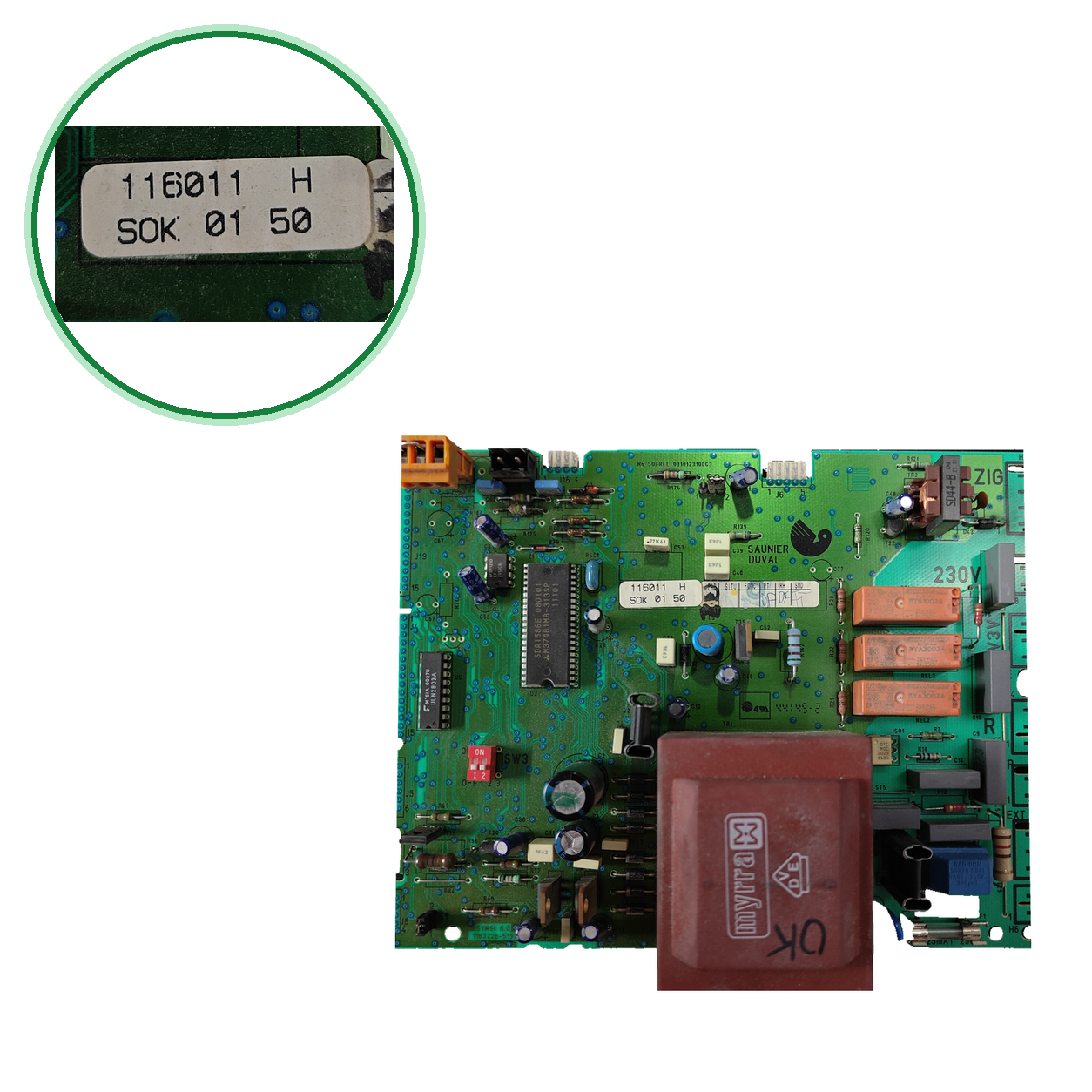 Placa electrónica Saunier Duval SYMSI 6.0