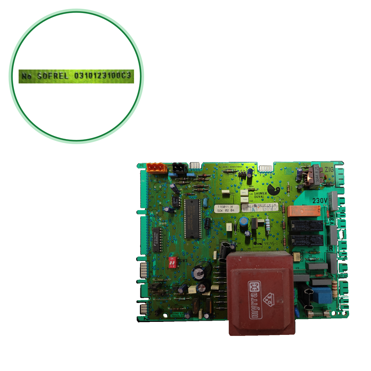Placa electrónica Saunier Duval ISOFast F28 E1