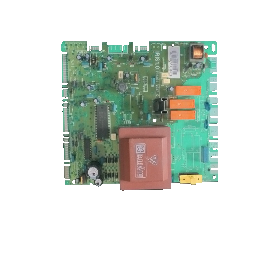 Placa electrónica Saunier Duval IRIS1.0 · PCB 735004 V087_C: vista 2
