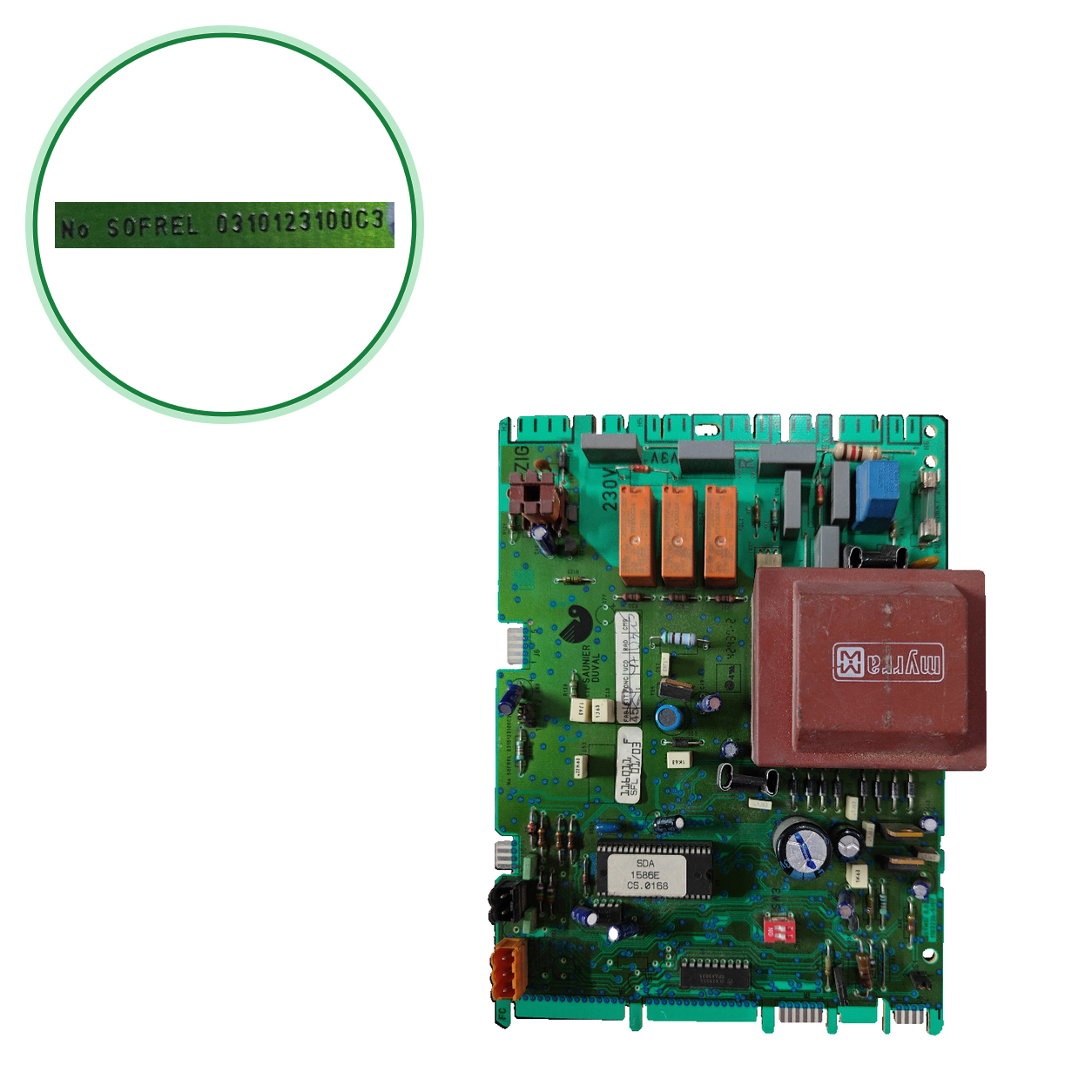 Placa electrónica Saunier Duval MOD.2