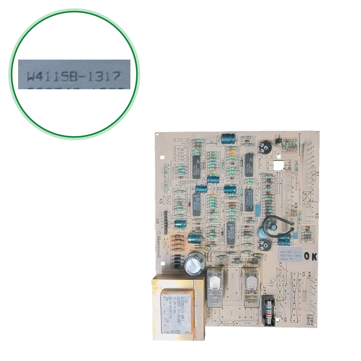 Placa electrónica Honeywell W4115B-1317