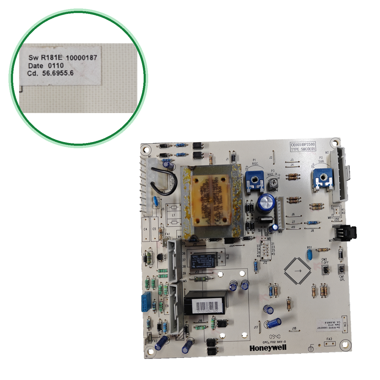 Placa electrónica Honeywell SMCOE01
