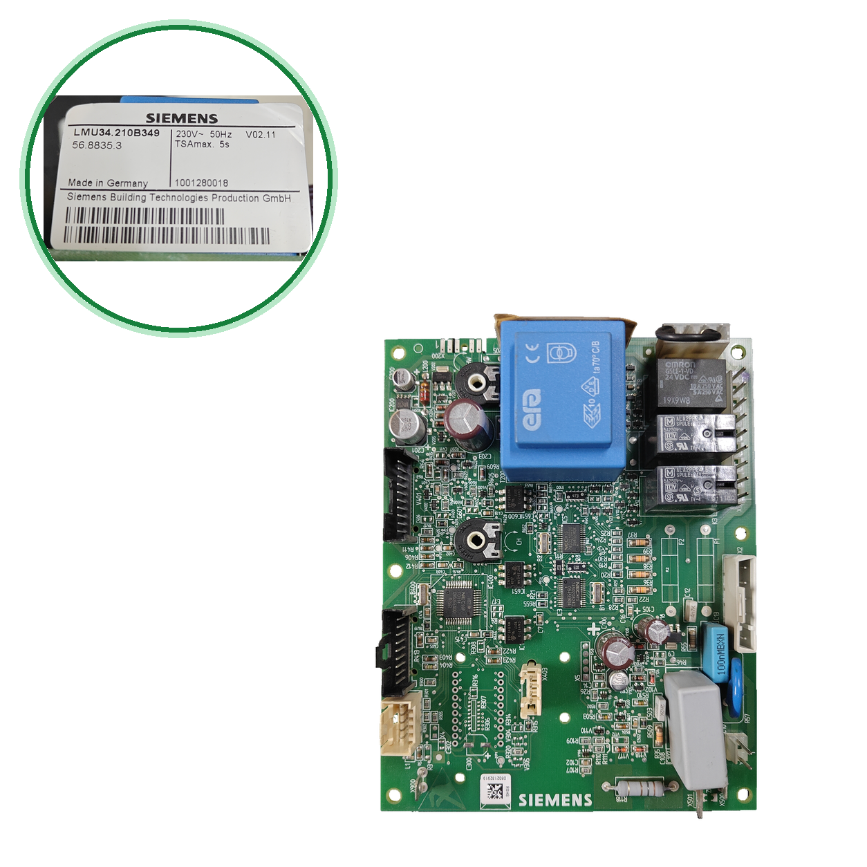 Placa electrónica Siemens LMU34.210B349