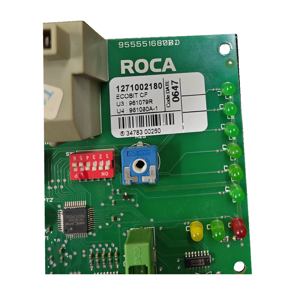 Placa electrónica Roca ECOBIT CF · E961077E / 9555516800D para Sara 24/24 F: vista 4