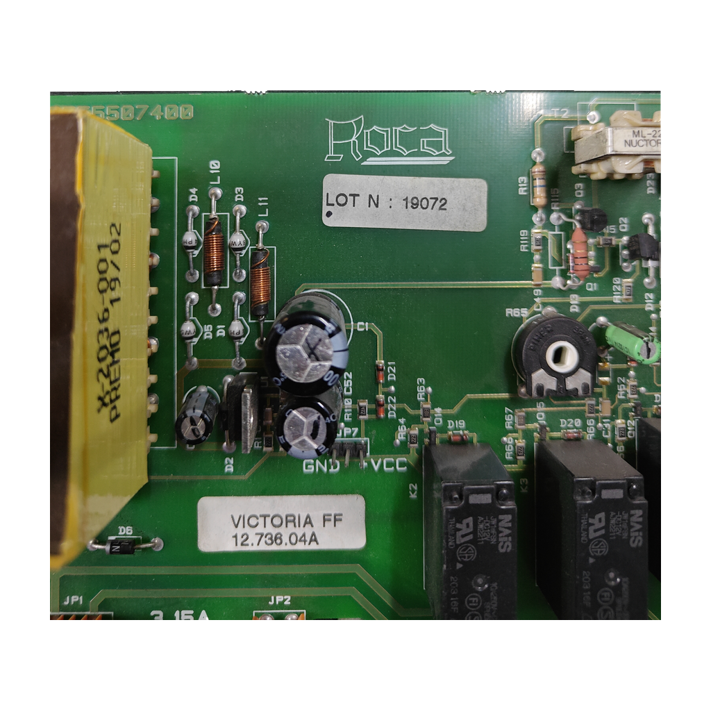 Placa electrónica Roca Victoria FF · 12736-04A · 1271002110: vista 4