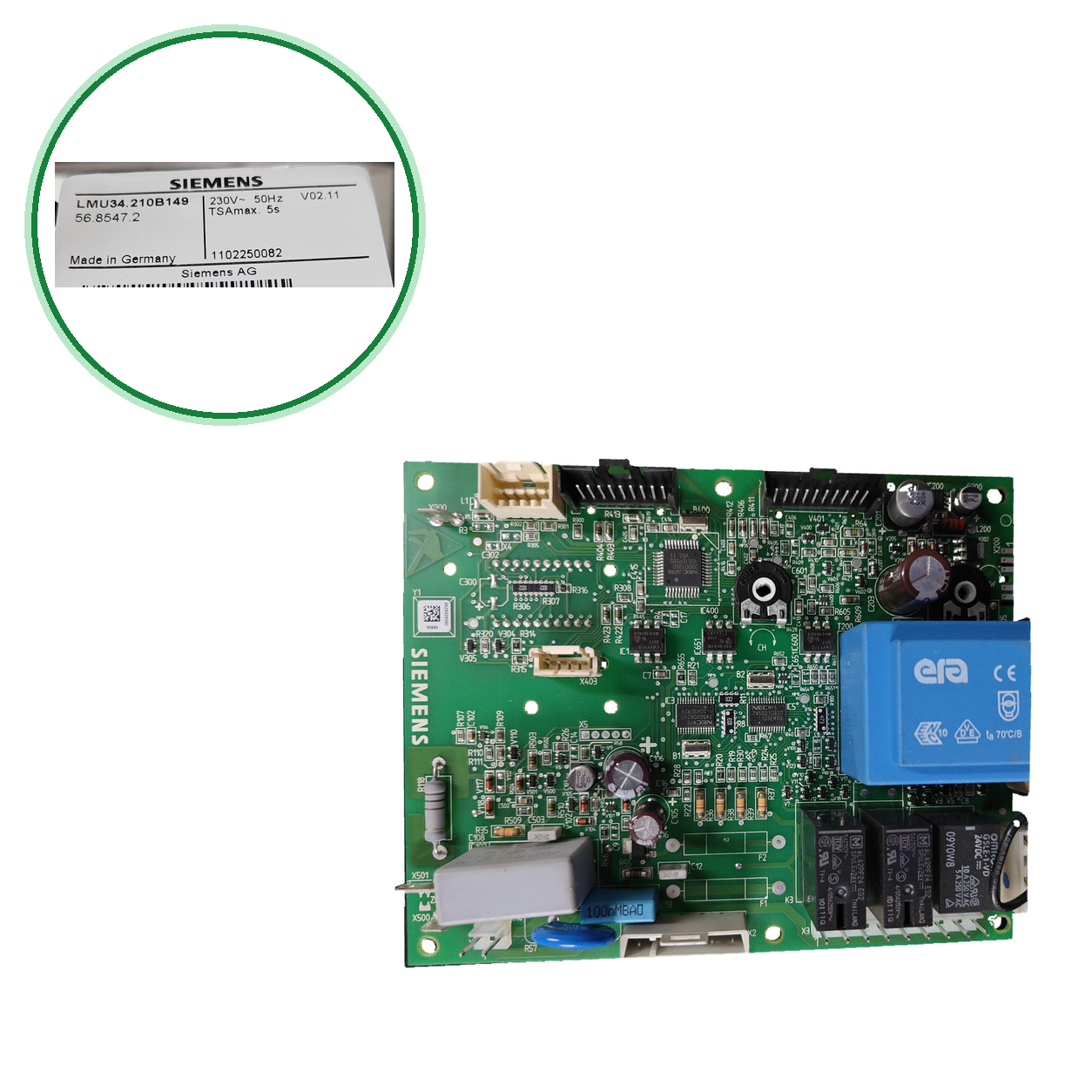 Placa electrónica Siemens LMU34.210B149