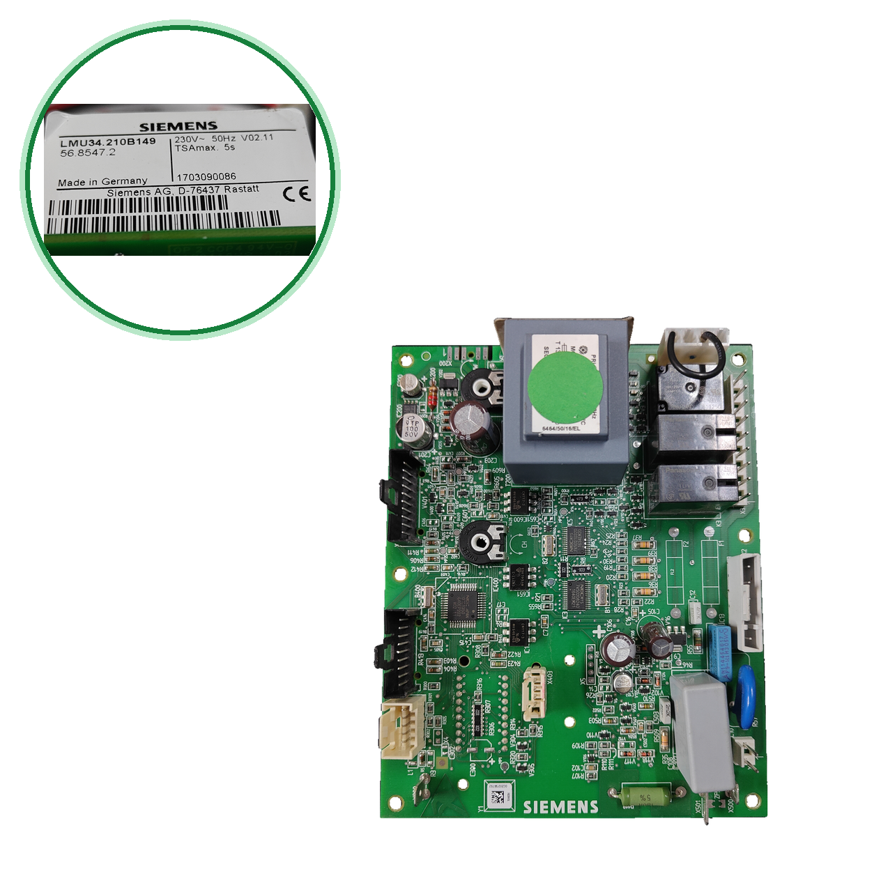 Placa electrónica Siemens LMU34.210B149