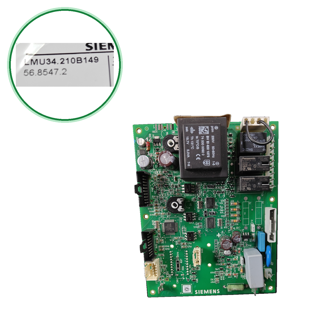 Placa electrónica Siemens LMU34.210B149