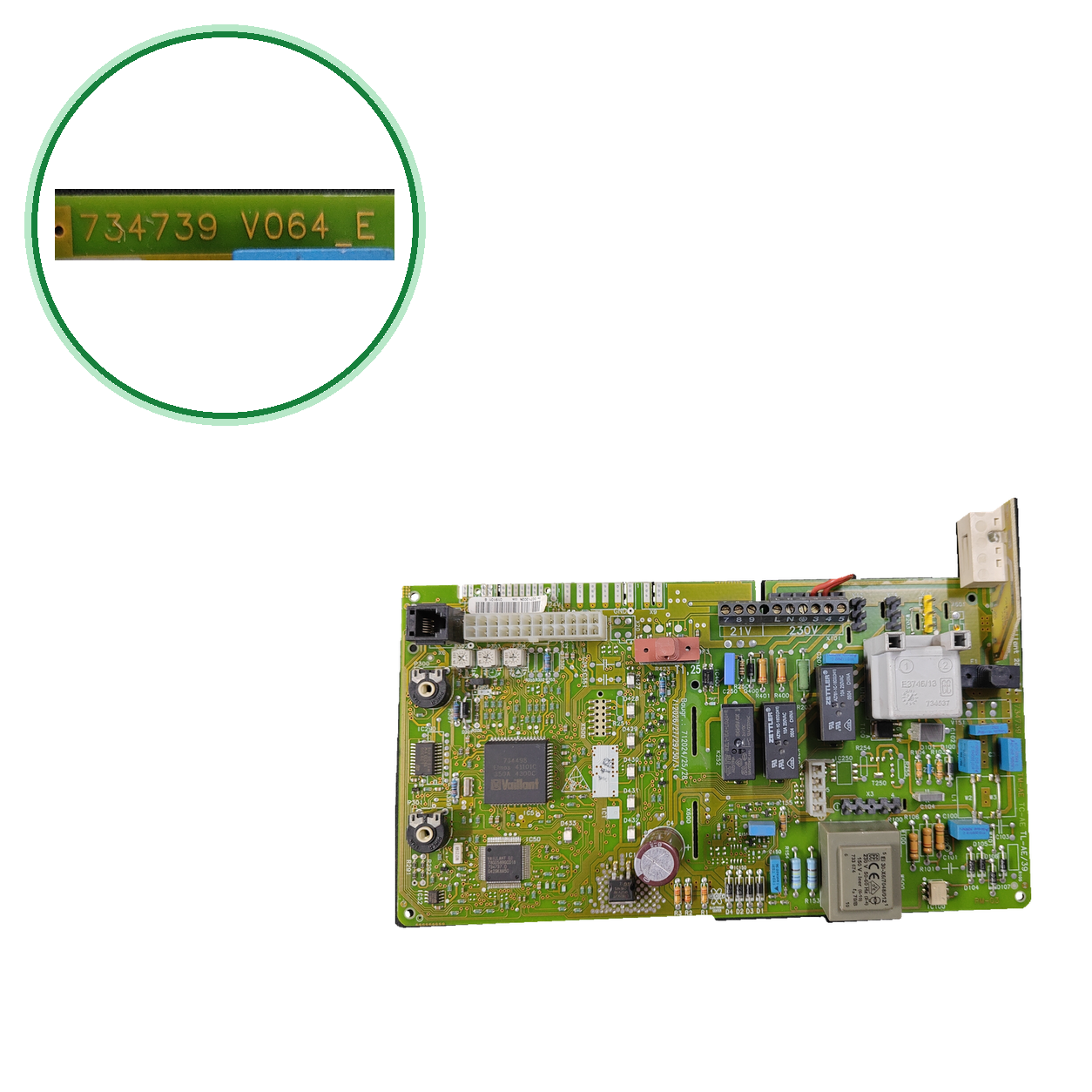 Placa electrónica Vaillant 734739