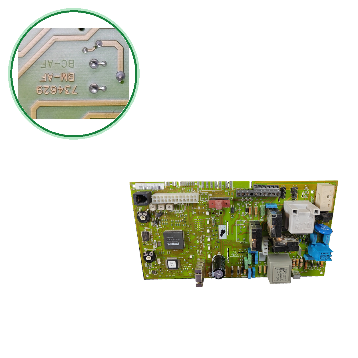 Placa electrónica Vaillant PCB 734629