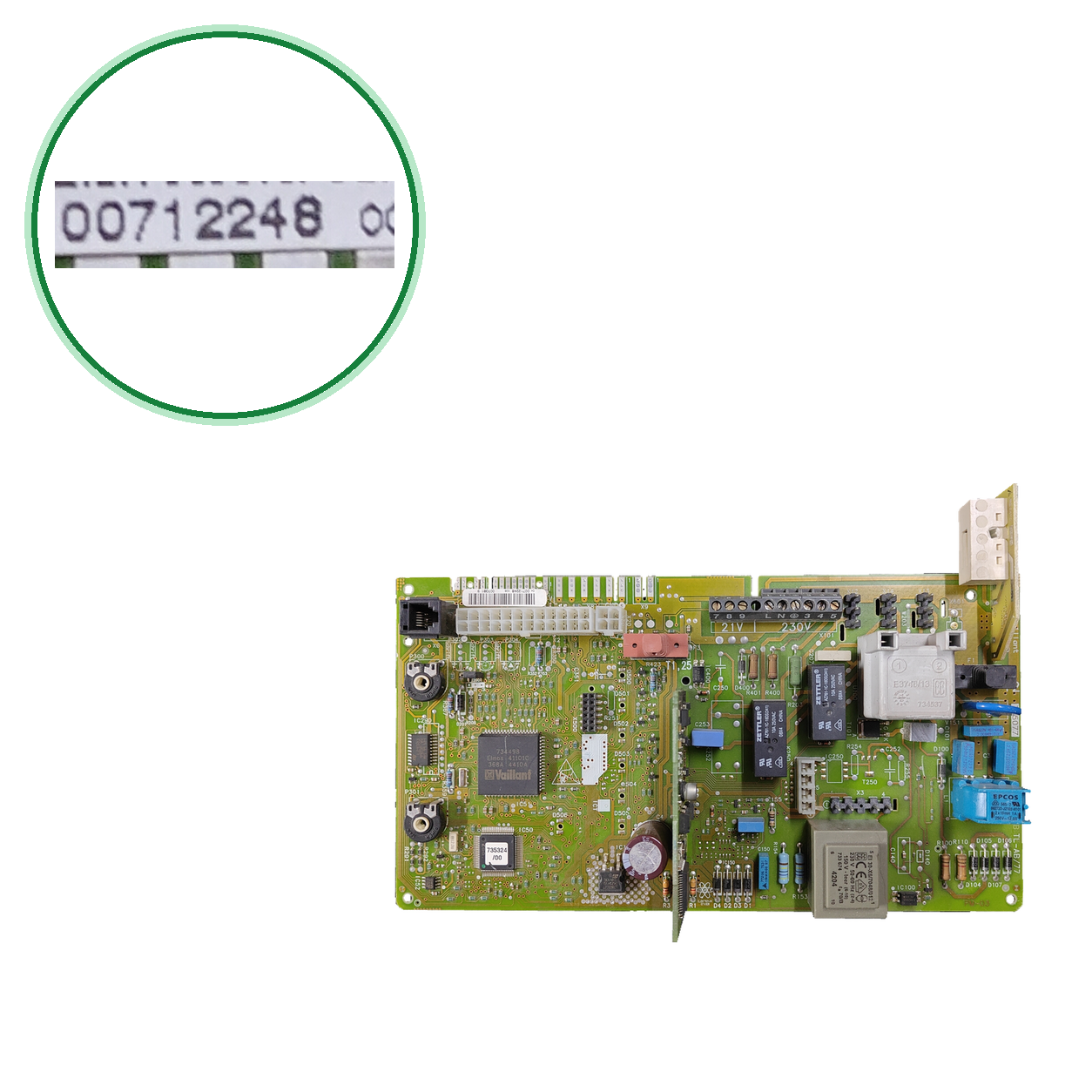 Placa electrónica Vaillant 00712248