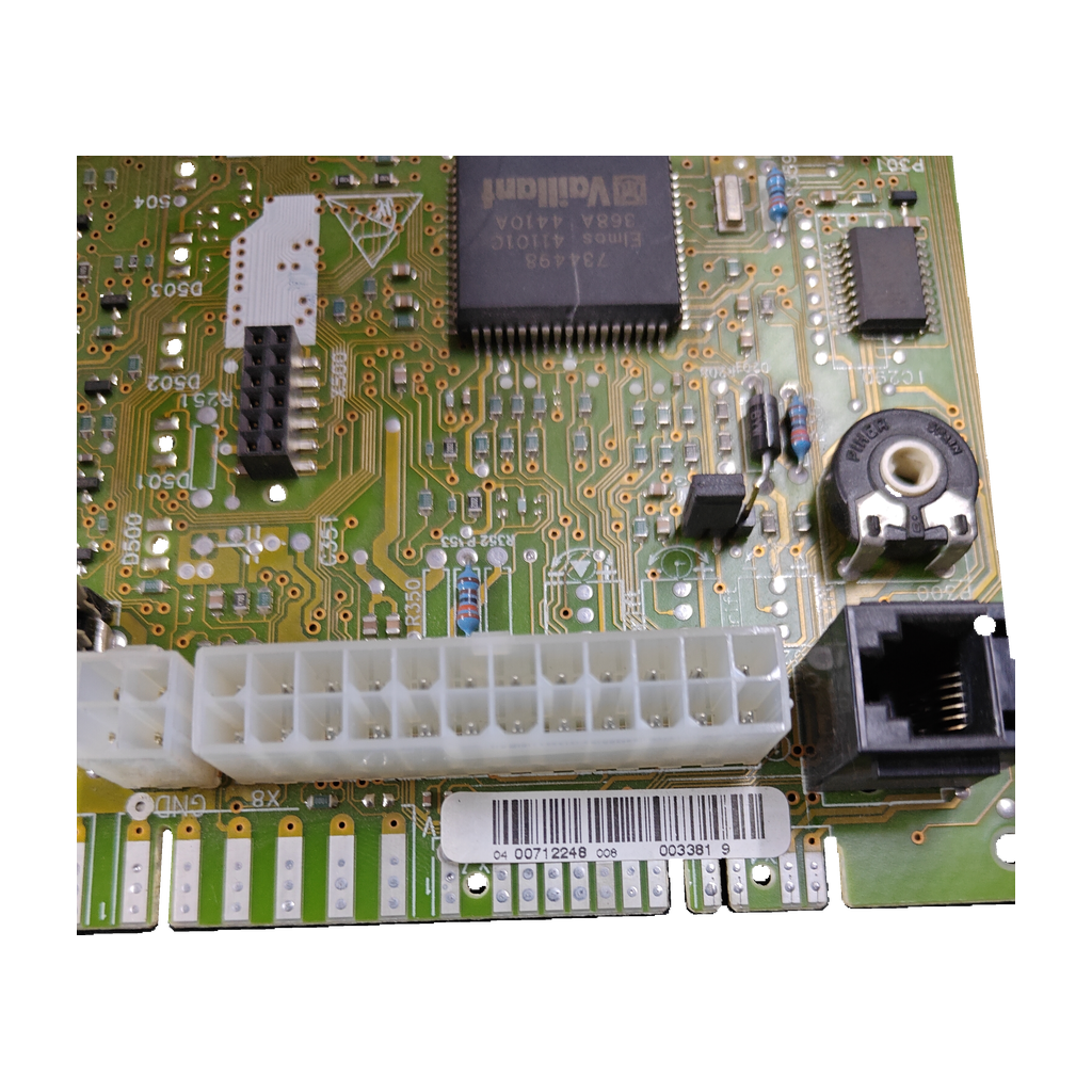 Placa electrónica Vaillant 735077 · 00712248 / 00712189 · VMW 24/282/2-5 y VMW 28/362-5-13: vista 2