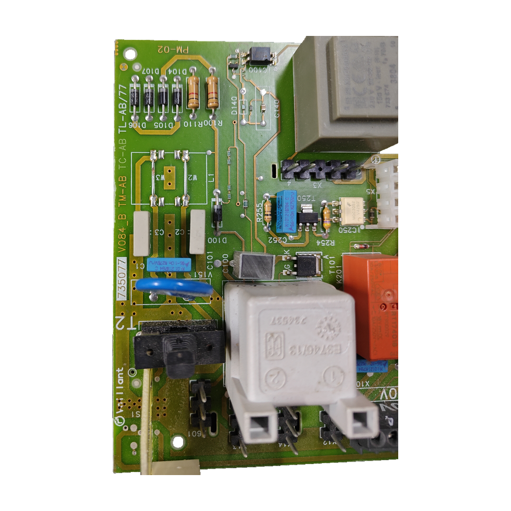 Placa electrónica Vaillant 735077 · 00712248 / 00712189 · VMW 24/282/2-5 y VMW 28/362-5-13: vista 4