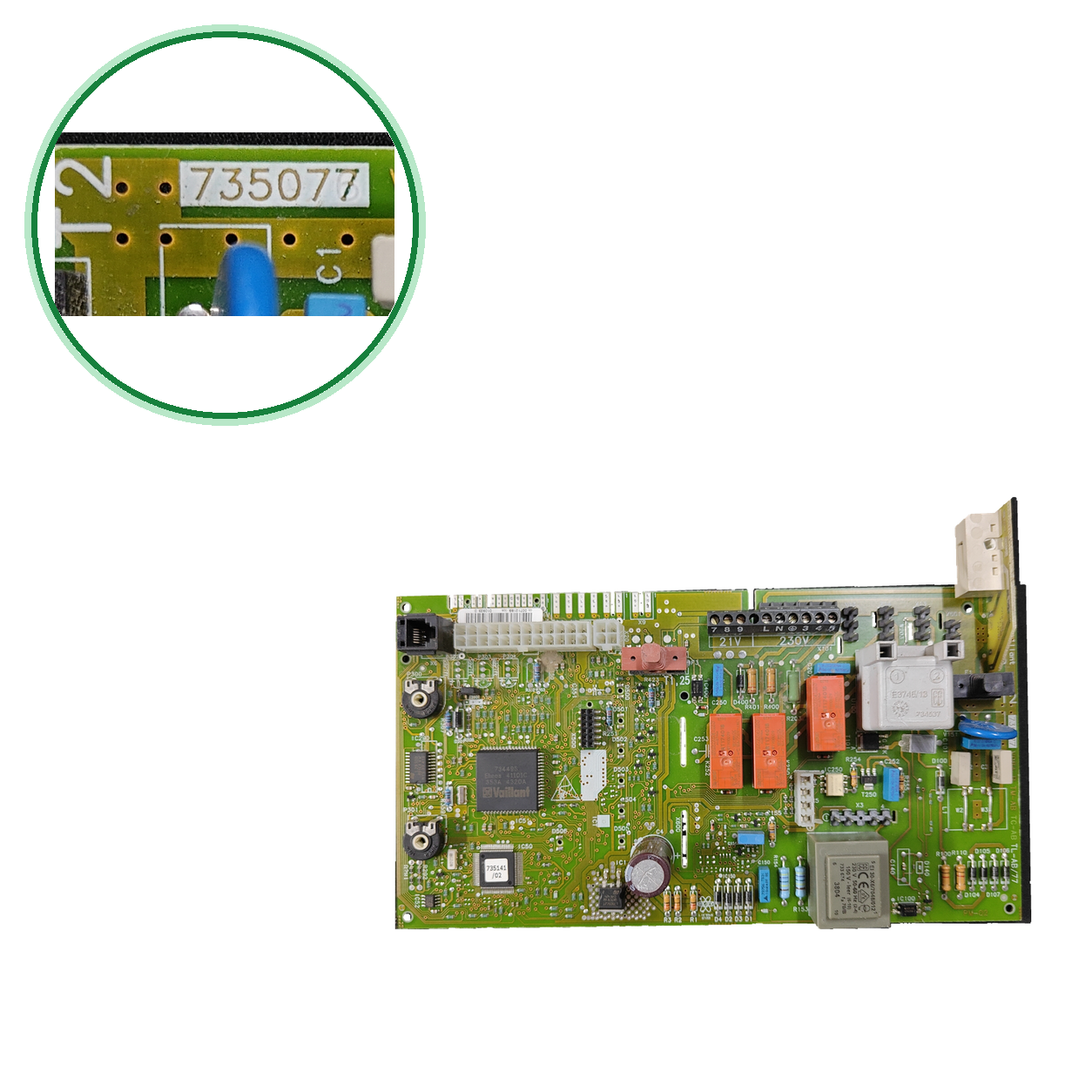 Placa electrónica Vaillant 735077