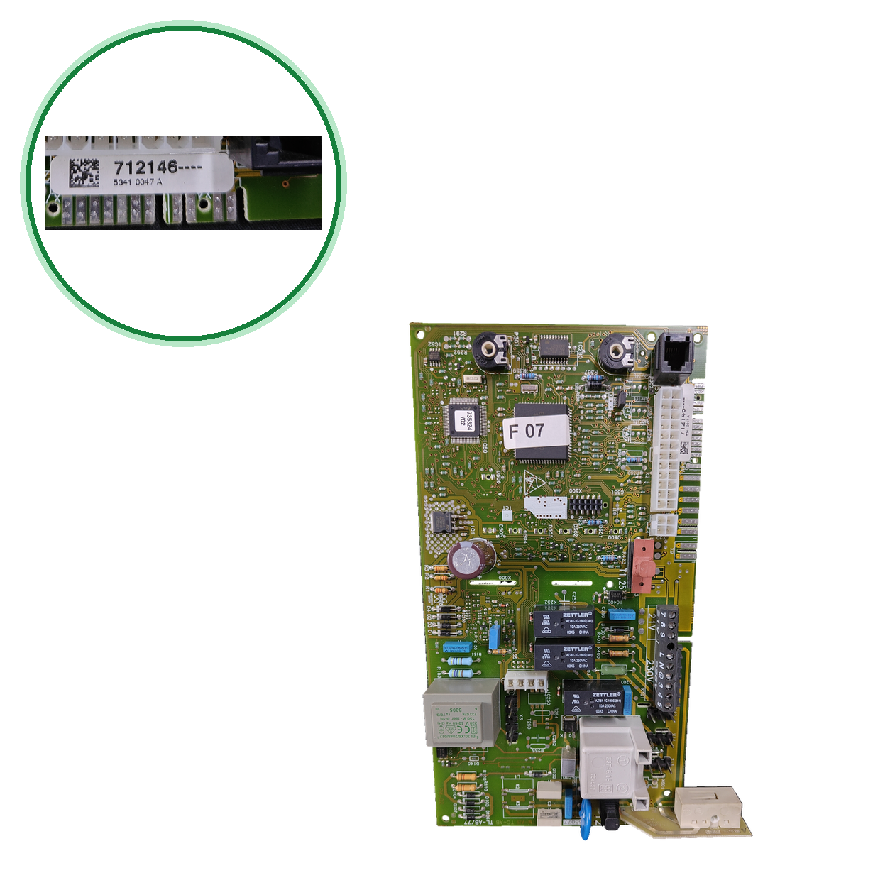 Placa electrónica Vaillant 712146