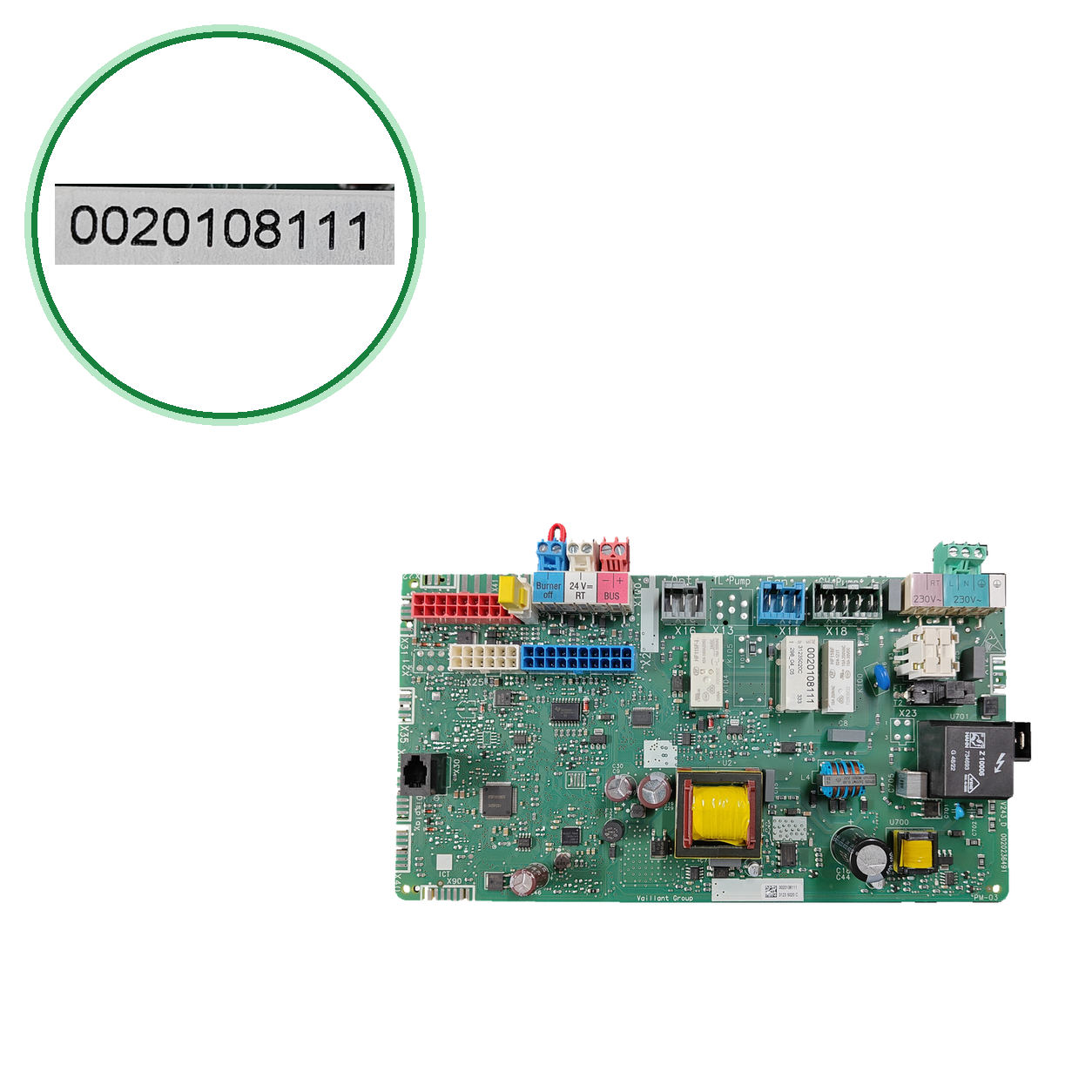 Placa electrónica Vaillant 0020236491