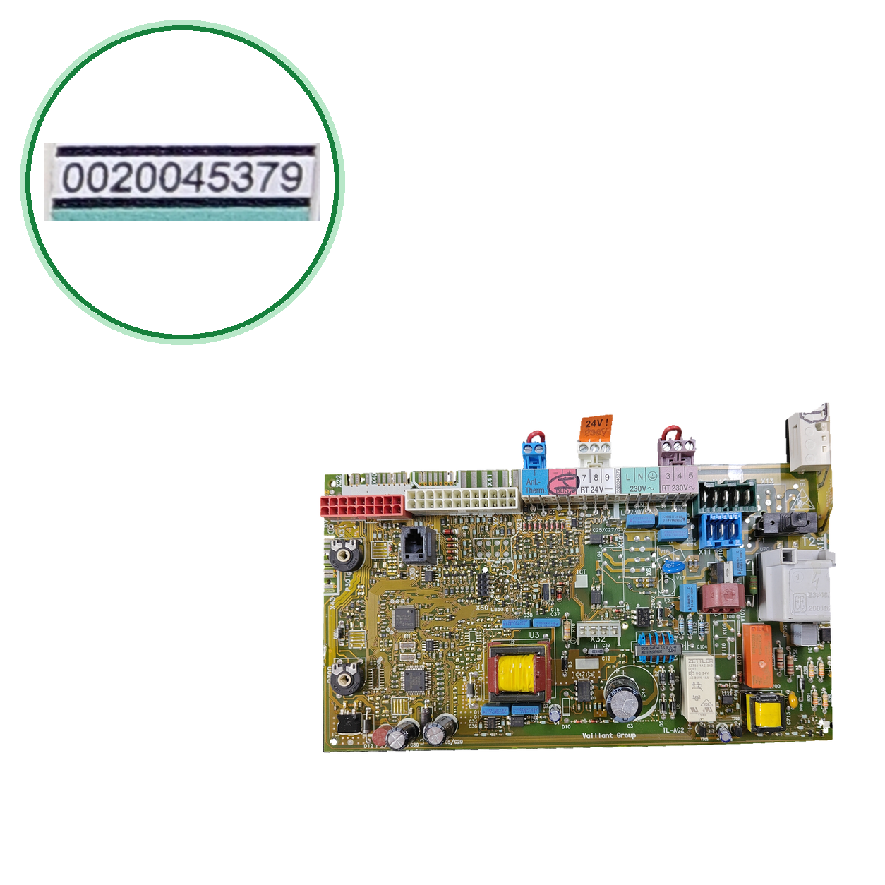 Placa electrónica Vaillant Group 0020045379