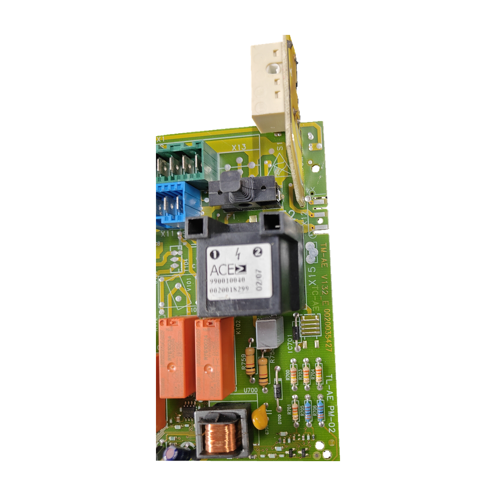 Placa electrónica Vaillant TM-AE V132_E · 0020035427 / 0020028476 para VMW ES 23/362 3-5 RV: vista 4