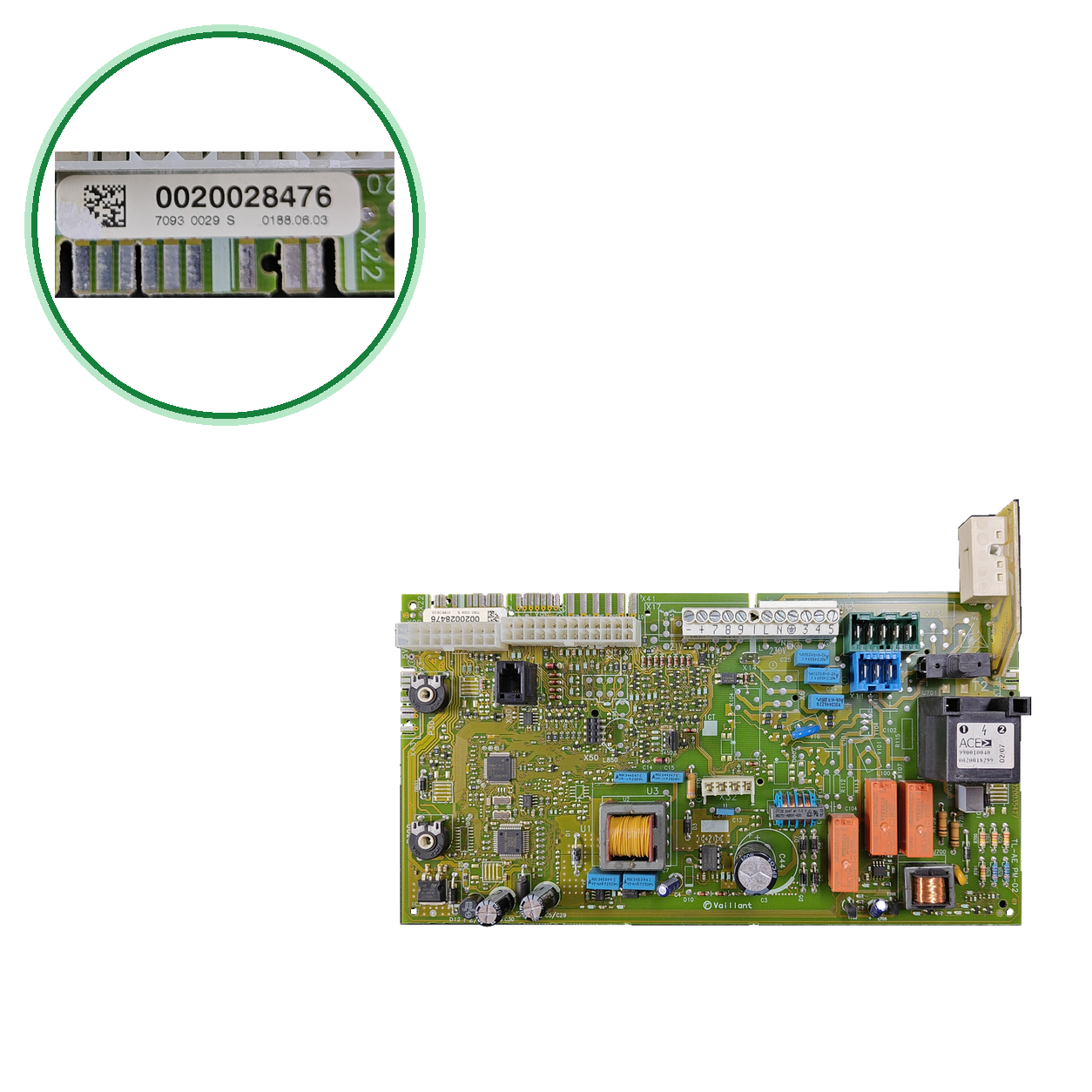 Placa electrónica Vaillant 0020035427