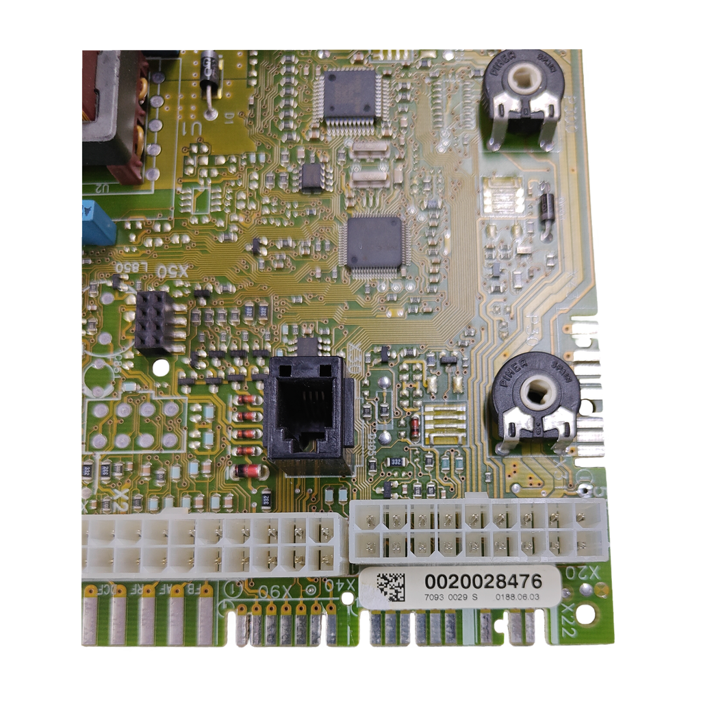 Placa electrónica Vaillant TM-AE V132_E · 0020035427 / 0020028476 para VMW ES 23/362 3-5 RV: vista 3