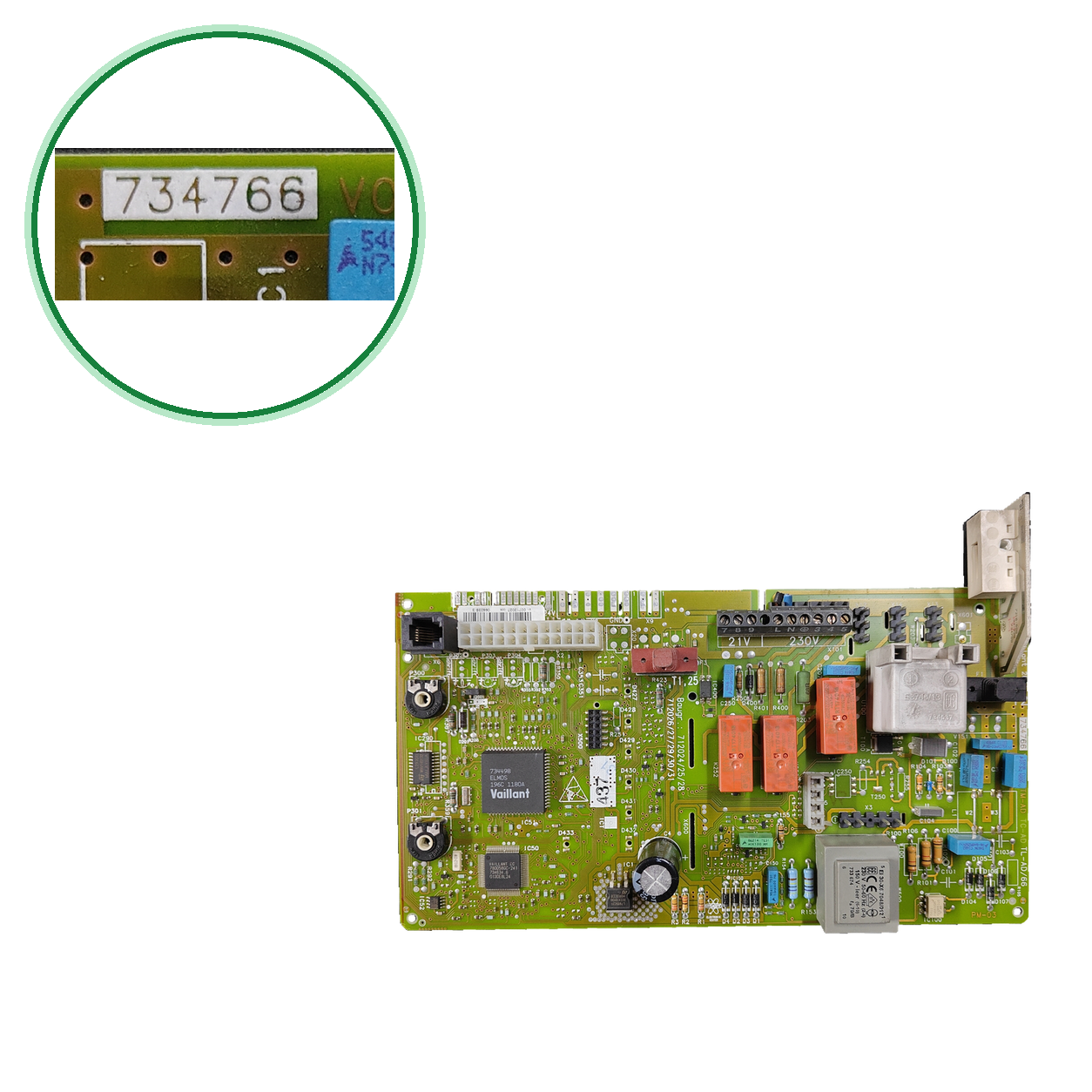 Placa electrónica Vaillant 00712027