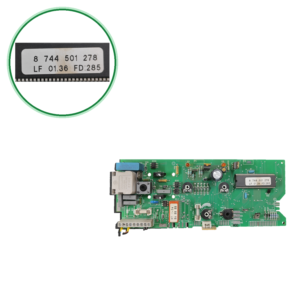 Placa electrónica Junkers LF 01.36